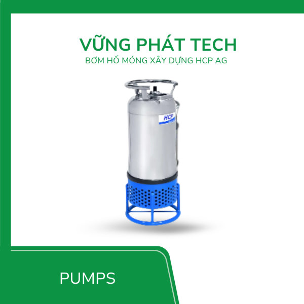 MÁY BƠM KHUẤY HỐ MÓNG XÂY DỰNG HCP AG – SERIES